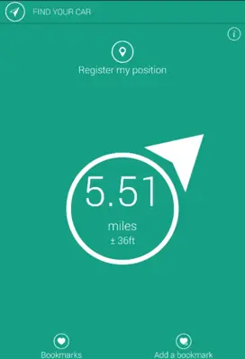 FindMyCar android App screenshot 2