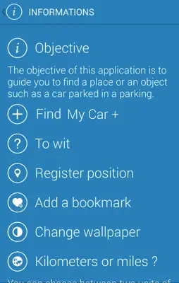 FindMyCar android App screenshot 5